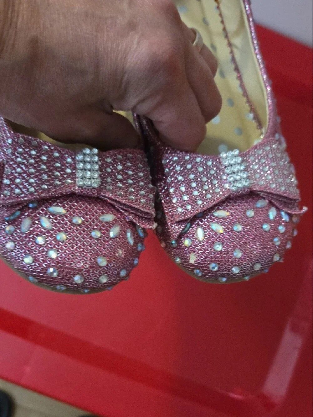SOBEYO glittery pink